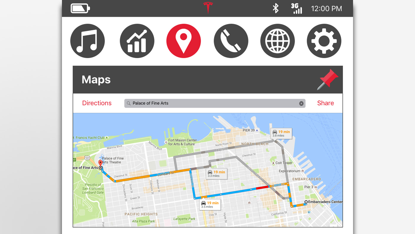 Model S UI Prototype